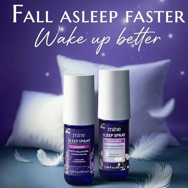 Natural Pillow Mist for Relaxing Sleep, Calming Bed Spray