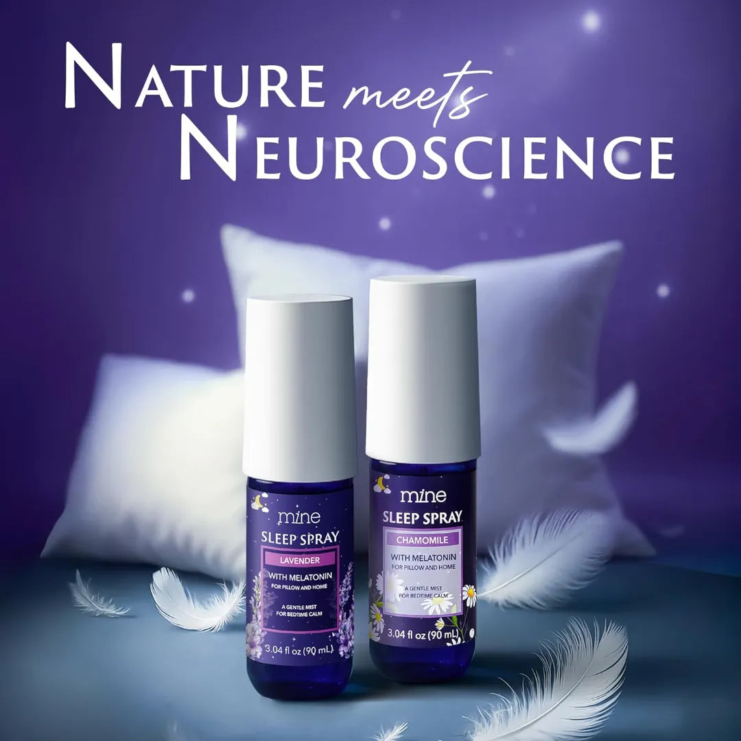 Natural Pillow Mist for Relaxing Sleep, Calming Bed Spray for Adults